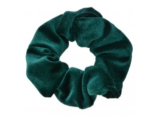 Zelená látková gumička - Ø 10*2 cm