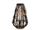 Černá bambusová lucerna Bamboo - Ø 35*56cm J-Line by Jolipa