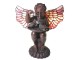 Stolní lampa Tiffany Ange - 33*21*33 cm E14/max 2*25W Clayre & Eef
