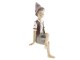 Dekorace sedící Pinocchio - 13*12*23 cm Clayre & Eef