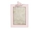 Vintage růžový fotorámeček s ptáčkem - 16*3*24 cm / 13*18 cm Clayre & Eef