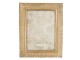 Zlatý vintage rámeček na fotografie s proužky - 18*2*22 cm / 13*18 cm Clayre & Eef