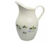 Krémový smaltovaný džbán s bylinkami Herbs - 20*26cm - 2.5L M&uuml;nder Email