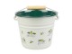 Krémový smaltovaný kyblík s bylinkami Herbs - Ø16*14cm - 1.5L M&uuml;nder Email