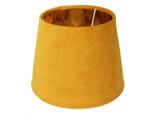 Sametové medově zlaté stínidlo se zlatým vnitřkem Honey - Ø46*25cm/ E27