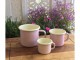 Růžový smaltovaný hrnek Pink dot - Ø8*8cm - 250ml M&uuml;nder Email