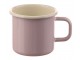 Růžový smaltovaný hrnek Pink dot - Ø8*8cm - 250ml M&uuml;nder Email