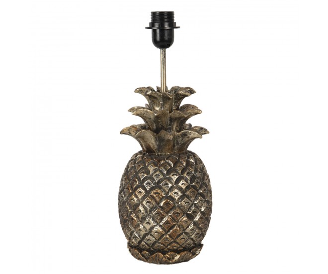 Stolní lampa bez stínidla v designu ananasu - 25*25*54 cm Clayre & Eef