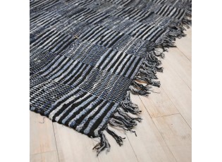 Modrý bavlněný koberec Formia Denim- 160*230cm