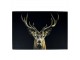 Černá podlahová rohožka jelen - 75*50*1cm Mars & More 