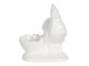 Držák na vajíčko ve tvaru skořápky se slepičkou - 11*9*13 cm Clayre & Eef