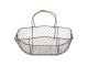 Set 4 drátěných košíků s uchy Filaire - 38*28*15*36 / 34*23*32 / 31*20*27 / 27*17*24 cm Clayre & Eef