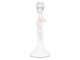 Bílá dřevěná základna k lampě s medvídkem – Ø 11*29 cm E27/max 1*60W Clayre & Eef