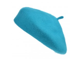 Modrý dětský baret