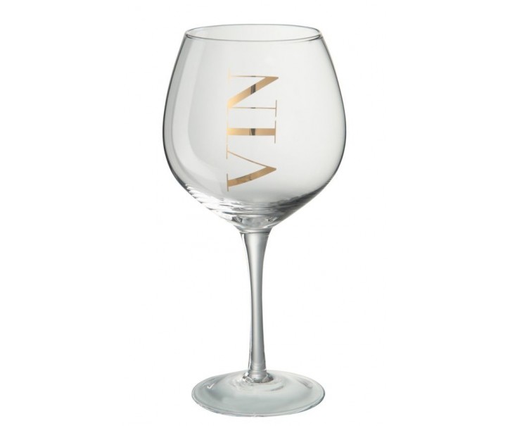 Sklenička na bílé víno Vin Golg - Ø 10*20,5 cm J-Line by Jolipa