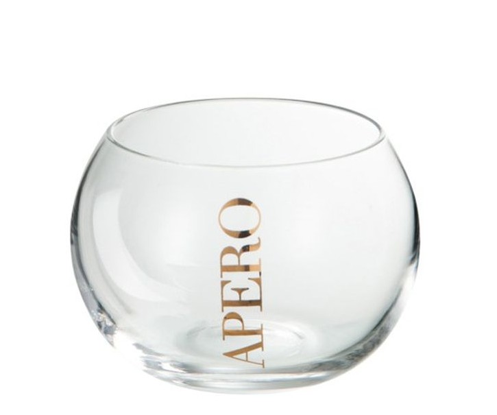 Sklenička na drink Apero Golg - Ø 10*7 cm J-Line by Jolipa