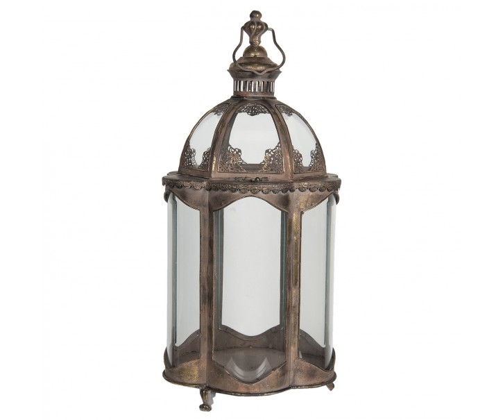 Velká lucerna v orientálním stylu Rousel - 34*32*69 cm Clayre & Eef