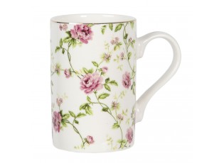 Porcelánový hrnek Bouton de Rose - 11*7*11 cm / 0.3L
