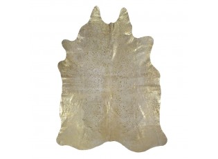 Zlatý koberec z hovězí kůže Gold Cow - 150*250*0,3cm