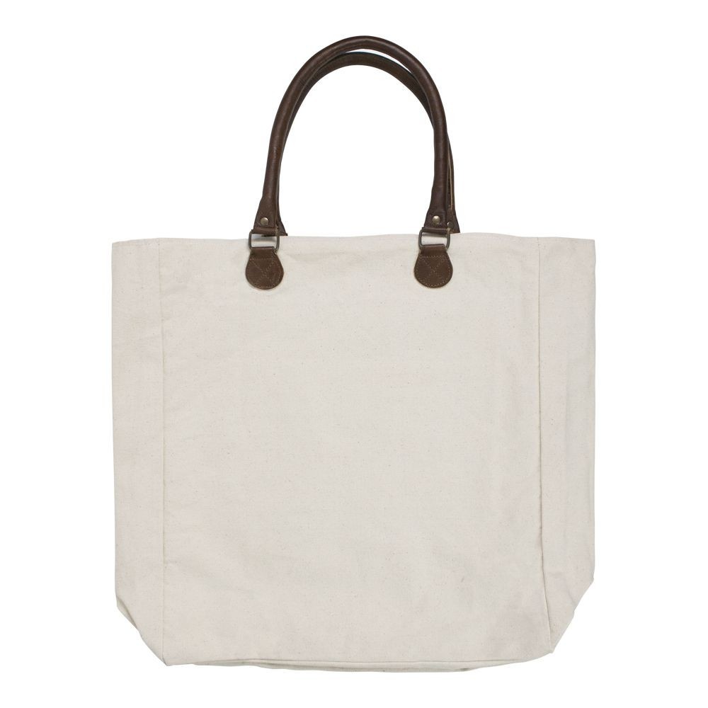 Plátěný shopper s bernardýnem sv. Bernard - 40*12*44cm Mars & More Plátěný shopper s bernardýnem sv. Bernard - 40*12*44cm Mars & More