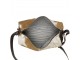 Kožená kabelka crossbody z hovězí kůže hnědá/bílá - 32*15*15cm Mars & More 