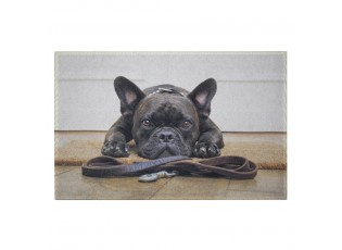 Podlahová rohožka s buldočkem French Bulldog - 75*50*1cm