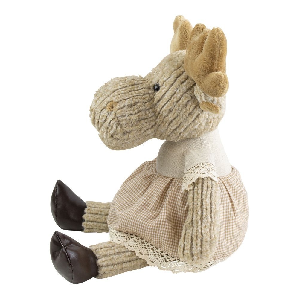 Plyšová hračka béžová dívka Los Venda - 17*14*36cm Mars & More Plyšová hračka béžová dívka Los Venda - 17*14*36cm Mars & More