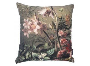 Sametový polštář rozkvetlé květiny Flowers 3 - 45*45*15cm