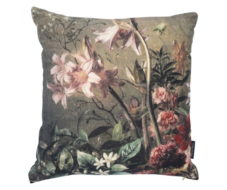 Sametový polštář rozkvetlé květiny Flowers 3 - 45*45*15cm Mars & More 