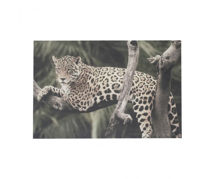 Nástěnný panel Jungle ležící panter - 35*45*1cm Mars & More 