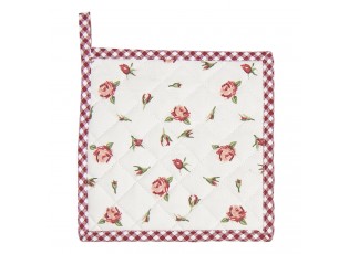 Bavlněná podložka pod hrnec s růžemi Romantic Roses - 20*20 cm