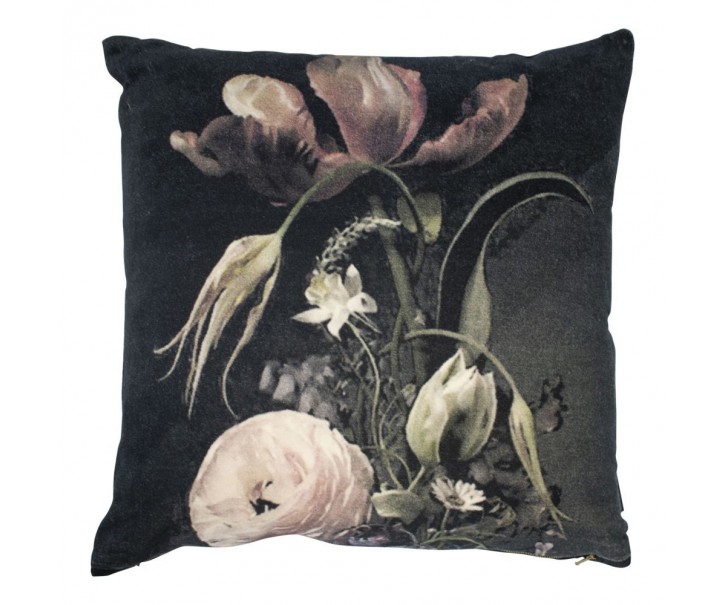 Sametový polštář rozkvetlé květiny Flowers 2 - 45*45*15cm Mars & More 