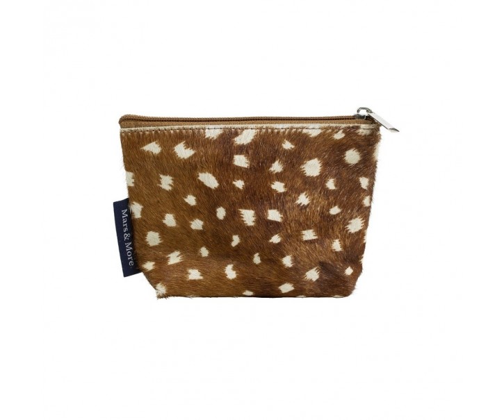 Kožená taštička na make up Jelen - 15*5*12cm Mars & More 