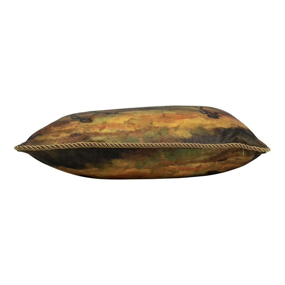 Sametový polštář s motivem koně - 45*45*10cm Mars & More Sametový polštář s motivem koně - 45*45*10cm Mars & More