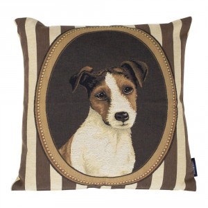 Gobelínový polštář Jack russell - 45*15*45 cm