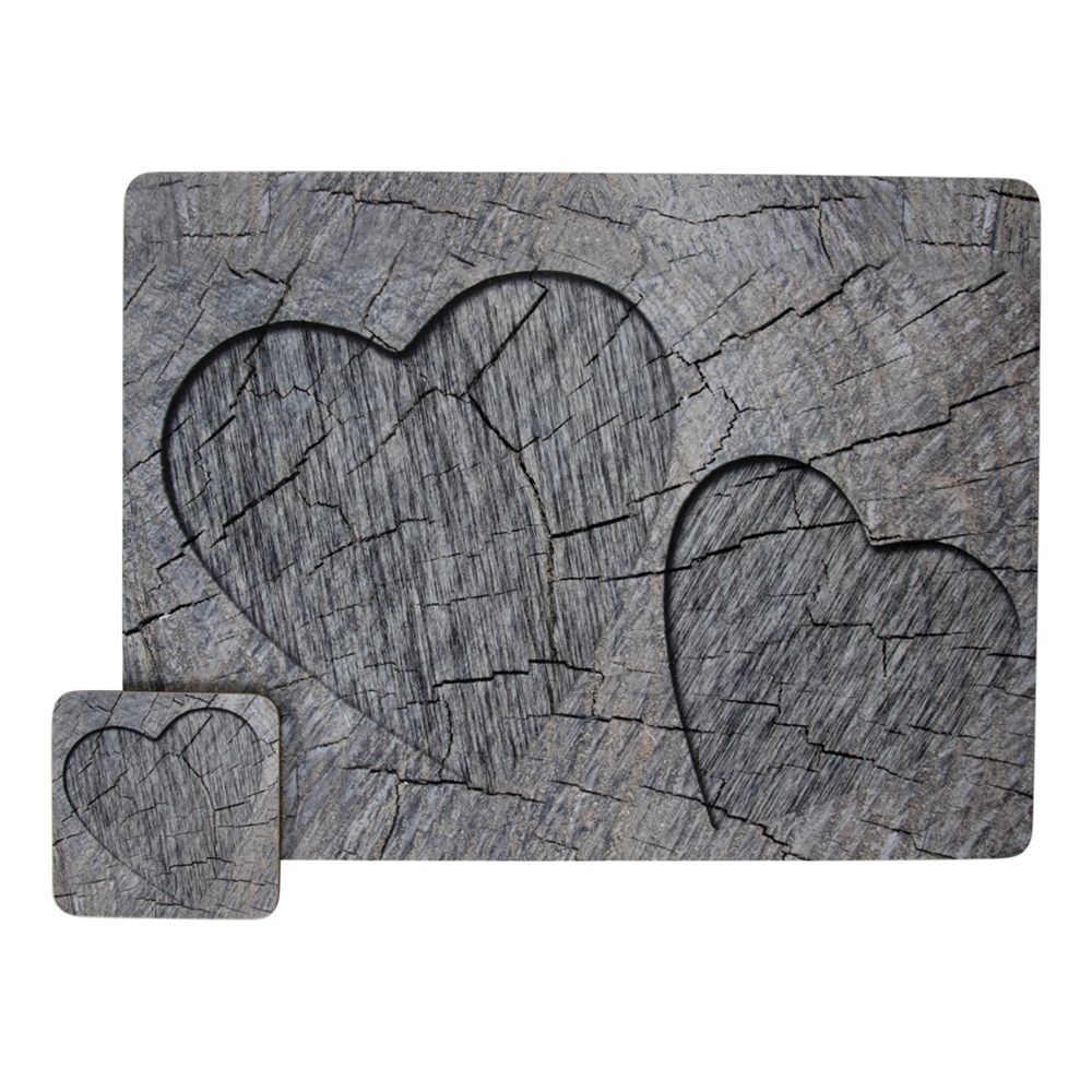 6ks šedé korkové podtácky srdce ve stromu Hearts grey - 10*10*0,4cm Mars & More 6ks šedé korkové podtácky srdce ve stromu Hearts grey - 10*10*0,4cm Mars & More