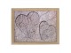 Podnos na nohy s motivem srdce ve stromu Hearts grey - 43*33*7cm Mars & More 