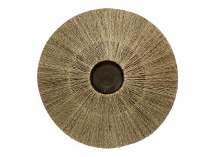 Jutová nástěnná lampa Vivvi - Ø 48*20cm