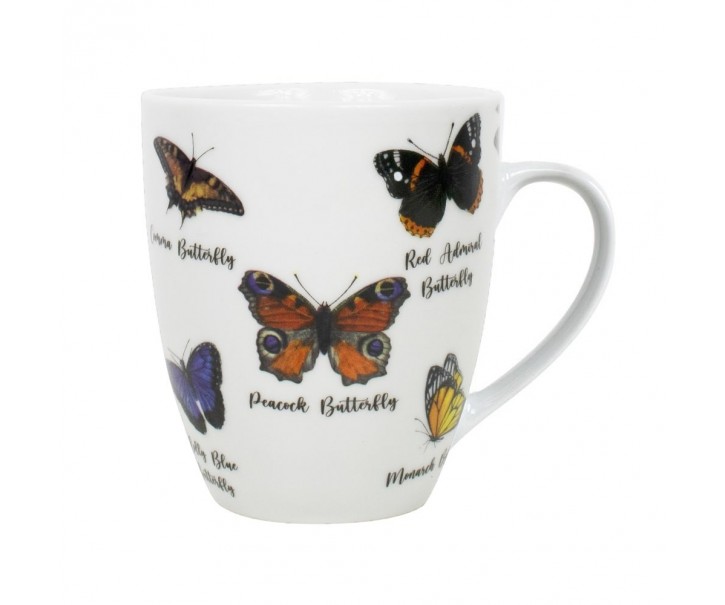 Porcelánový hrnek motýlci - 11,5*8,5*10cm Mars & More 