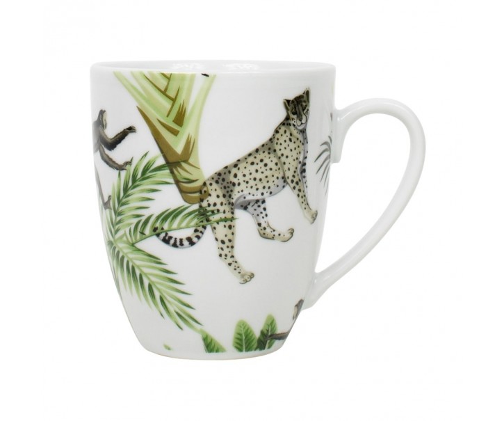 Hrneček Jungle White - 11,5*8,5*10cm Mars & More 