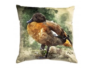 Sametový polštář divoká kachna - 45*45*10cm