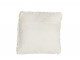 Pletený krémový polštář Tricot white - 40*40 cm J-Line by Jolipa