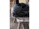 Pletený černý polštář Tricot black - 40*40 cm J-Line by Jolipa