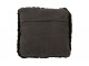 Pletený černý polštář Tricot black - 40*40 cm J-Line by Jolipa