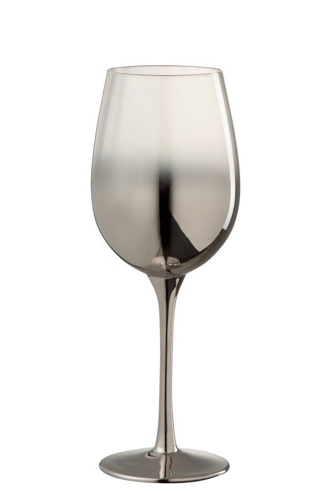 Sklenička na víno Silver Glass - Ø 8*23 cm