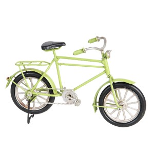 Kovový retro model jízdního kola v neonové barvě - 16*5*10 cm
