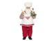 Vánoční dekorace Santa cukrář - 13*10*28 cm Clayre & Eef