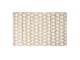 Hnědo -bílý jutový koberec - 60*90 cm Clayre & Eef