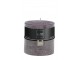 Šedá svíčka Granite válec XL - Ø 10*10 cm/80h J-Line by Jolipa