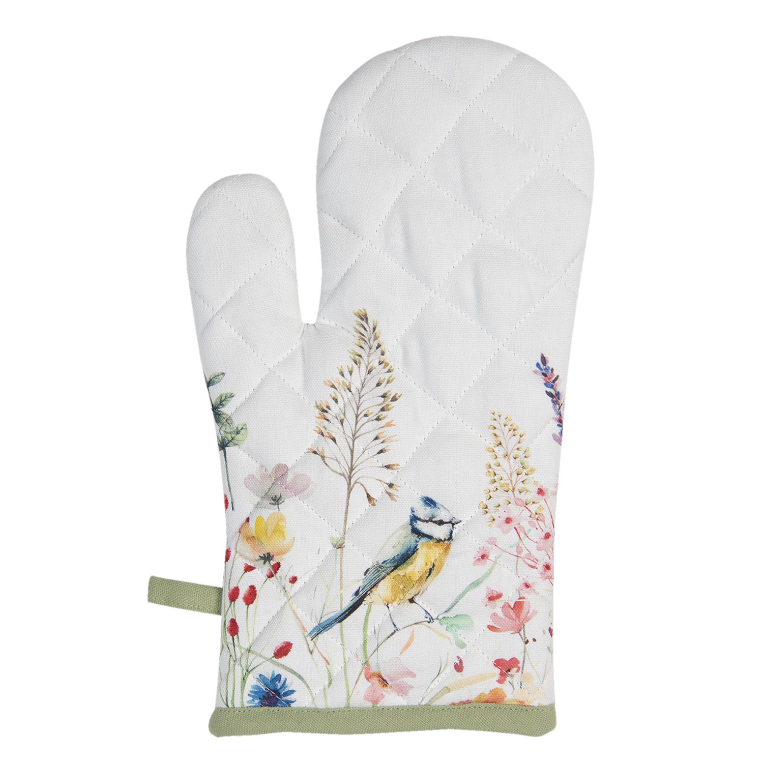 Bavlněná kuchyňská chňapka s poutkem So Floral - 16*30 cm